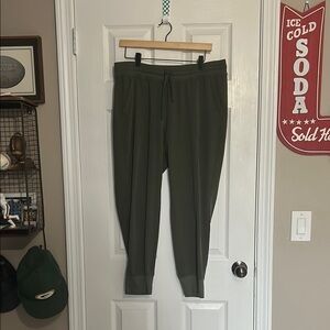 Olive Green Jogger Pants